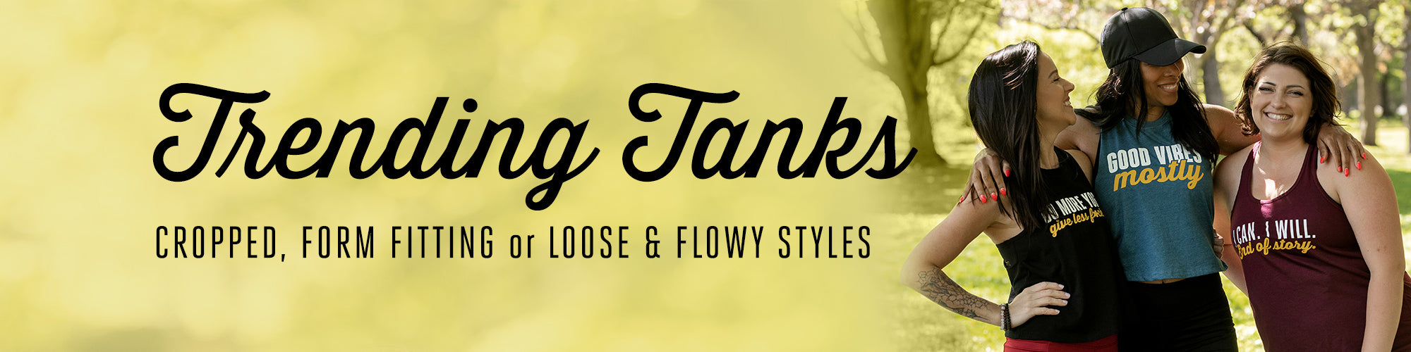 We have high quality cropped, form fitting or loose and flow styles of tank tops for women, that feature empowering sayings for women. Asskicker Activewear is a Canadian, woman-owned small business in Barrie, Ontario.