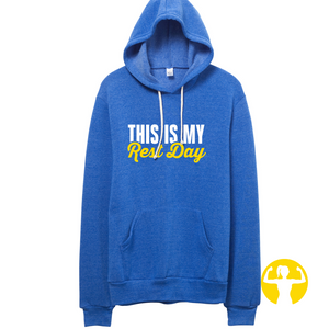 This is my Rest Day Eco-Fleece Hoodie