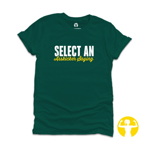 Graphic Tee, Forest Green - Premium Unisex Jersey t-shirt