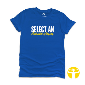 Graphic Tee, Royal Blue - Premium Unisex Jersey t-shirt