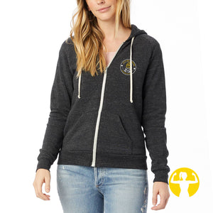 Let's Get Toasted, Asskicker Outdoors Eco-Fleece Zip Hoodie (XS-3XL)