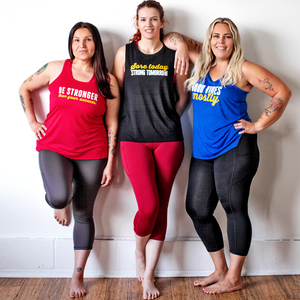 Made in Canada, these tights feature a flattering high waistband, modern cropped length and moisture wicking fabric with an ultra soft, brushed interior. They also have the added functionality of zipped waistband pocket along with two side pockets. Asskicker Activewear is a Canadian apparel brand that specializes in ultra soft gym tanks, graphic tees and casual wear with empowering messages for women—designed to fit all body types. Located in Barrie, Ontario, Canada we offer Free Shipping +$75