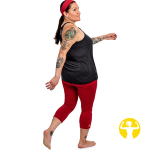 Progress, Not Perfection - Flowy Racerback Tank