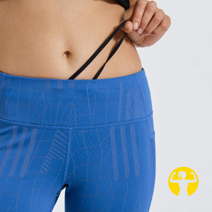 Cobalt blue leggings for women