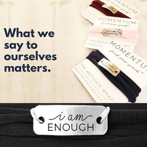 Motivate Wrist Wrap Bracelets (5 Options)