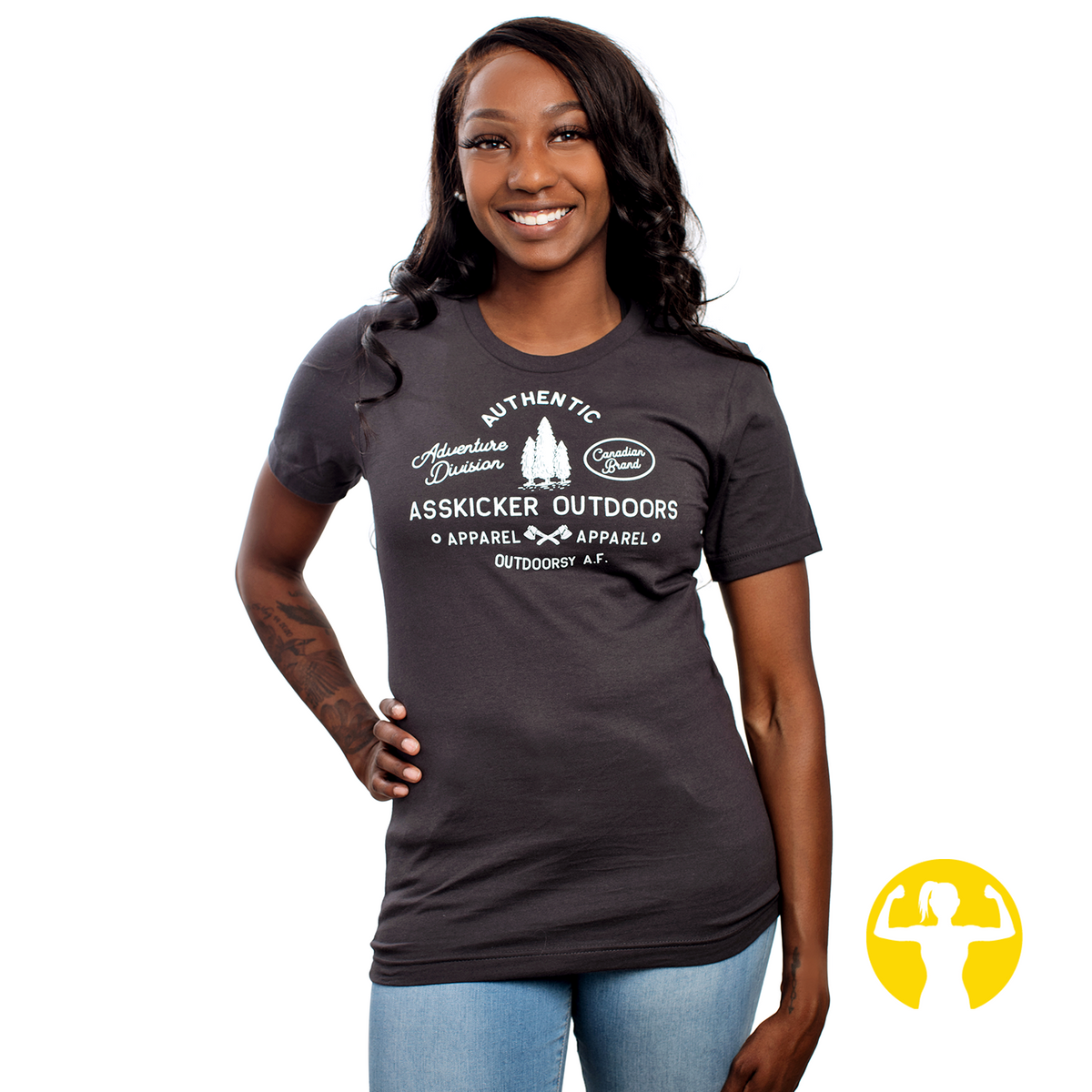 Dark Grey Premium Unisex Jersey Tee - Choose from +30 sayings