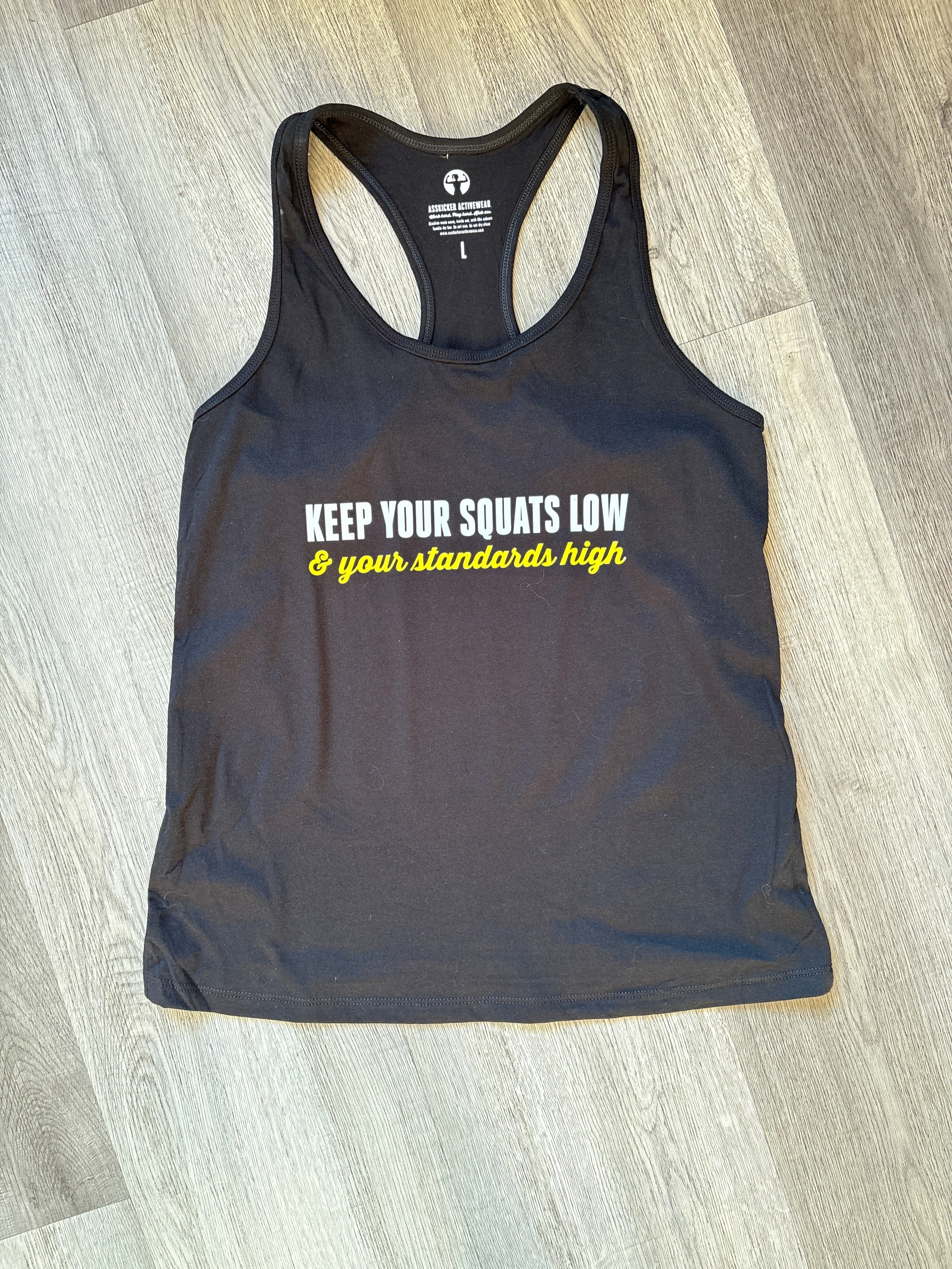 Clearance Tank Various Sayings (Large)
