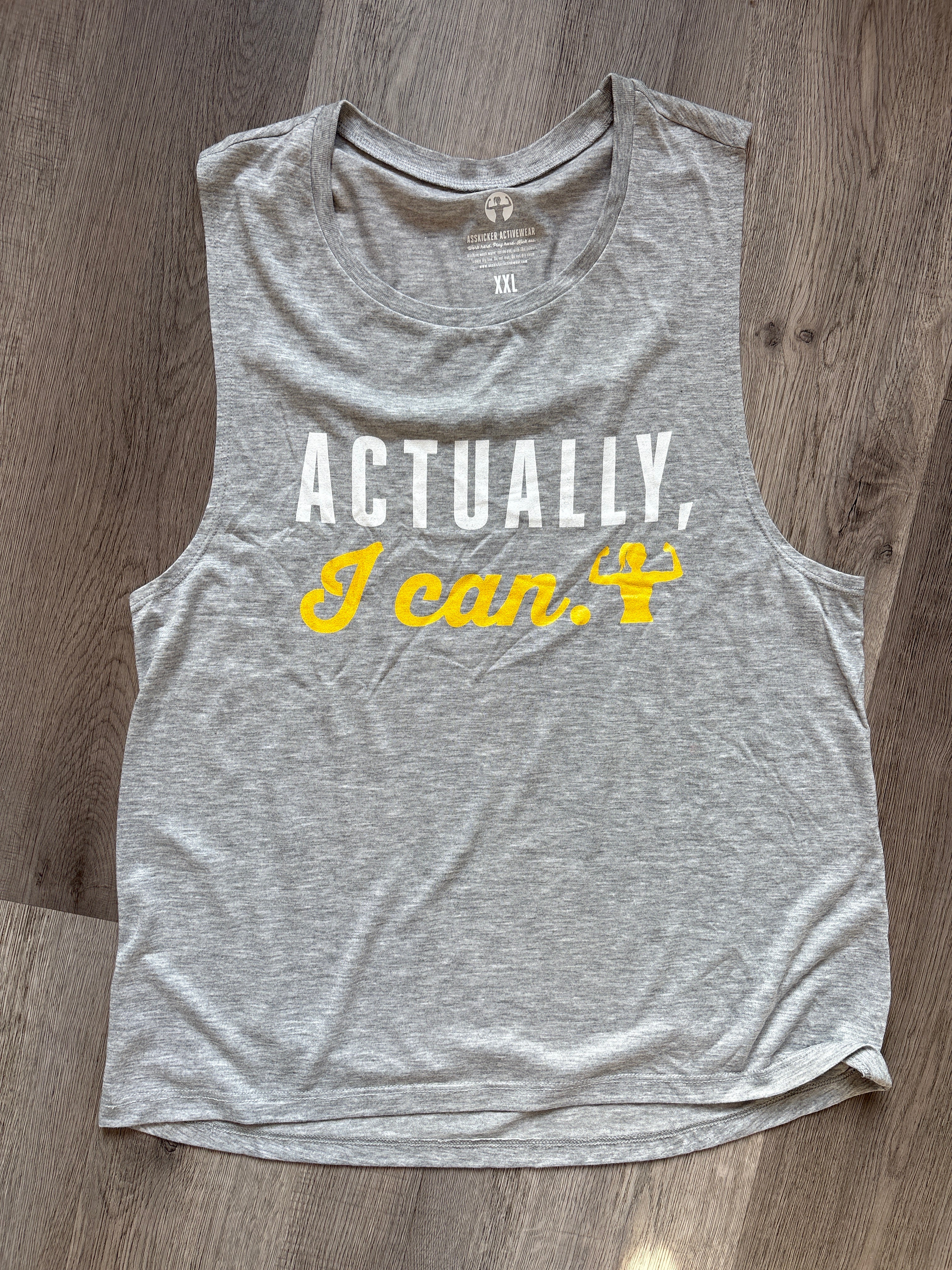 Clearance Tank Various Sayings (2XL)