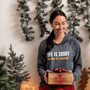 Life is Short Make it Sweet Lightweight Hoodie (S-3XL)