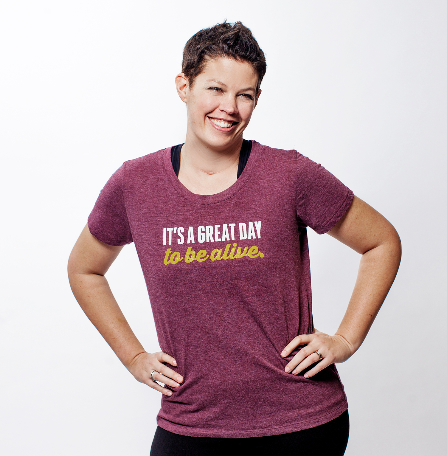 CLEARANCE Ladies Triblend T-Shirt [S & 2XL] - Choose from +30 Sayings