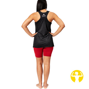 In Training to be a Fit Badass, Flowy Racerback Tank