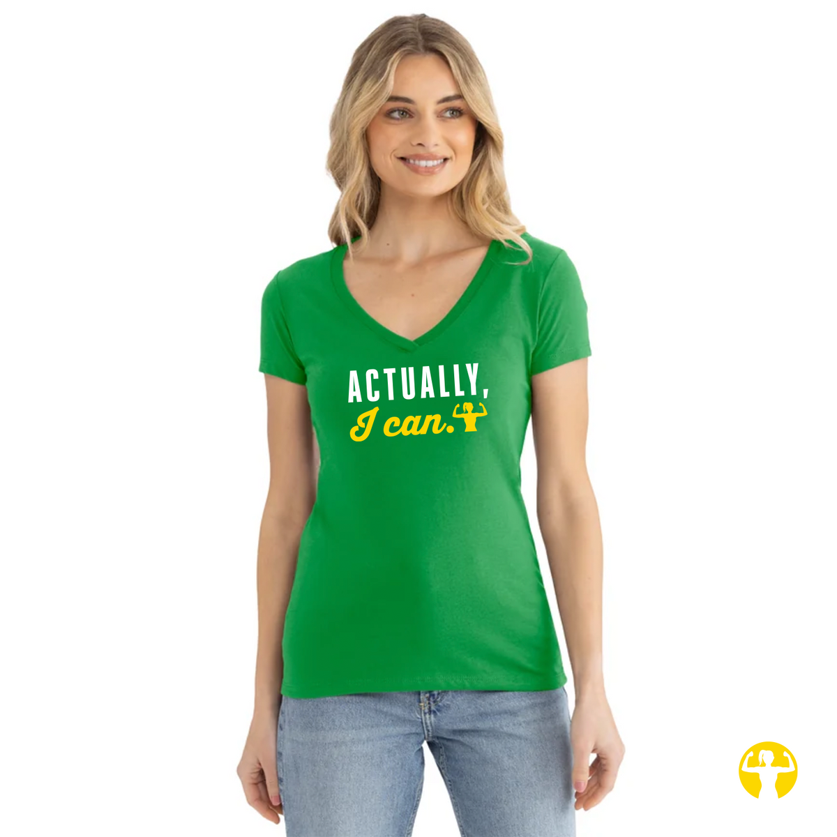 Choose Your Saying Premium Ideal V-Neck Tee