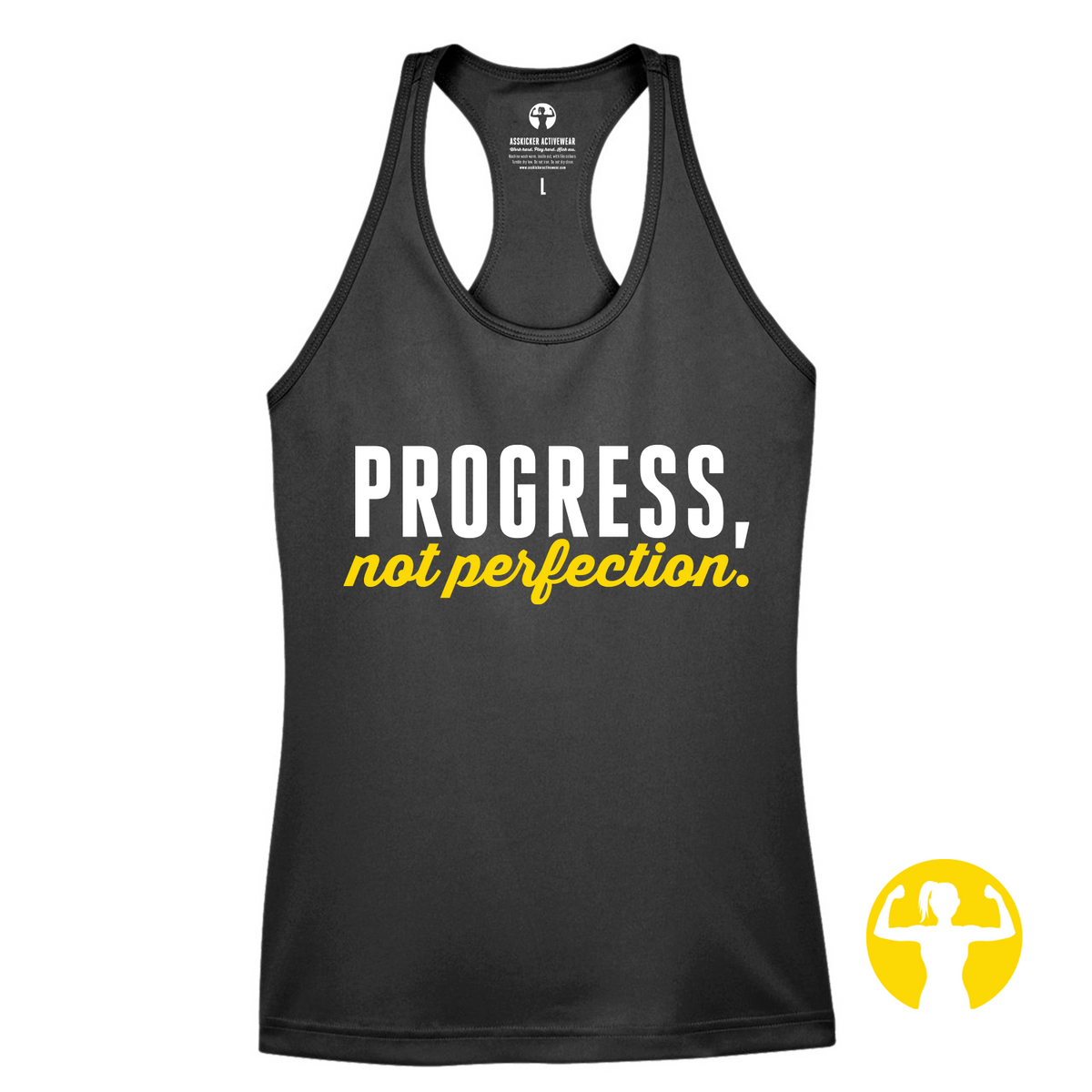 This light-weight racerback tank top for women features moisture-wicking fabric with UV 40+ protection, a modern relaxed feminine fit, and racerback. The fabric has a nice amount of stretch so it drapes nicely around curves!