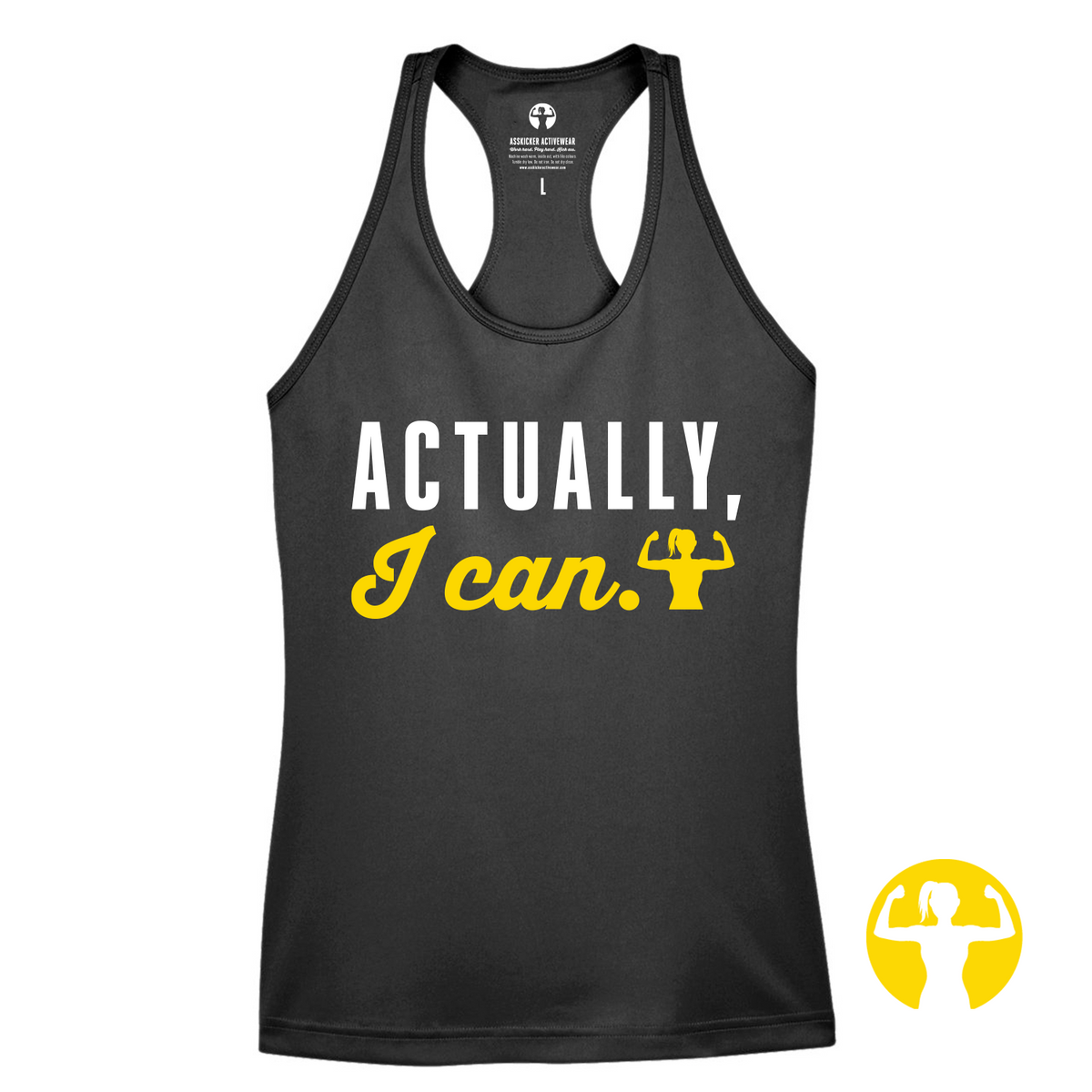 This light-weight racerback tank top for women features moisture-wicking fabric with UV 40+ protection, a modern relaxed feminine fit, and racerback. The fabric has a nice amount of stretch so it drapes nicely around curves!