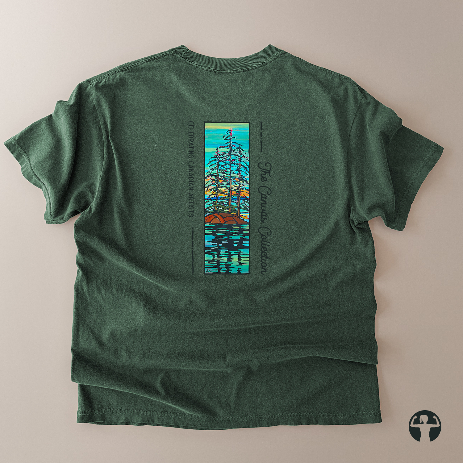 Artist Studio Bundle | Graphic Tee & Canvas Apron Set