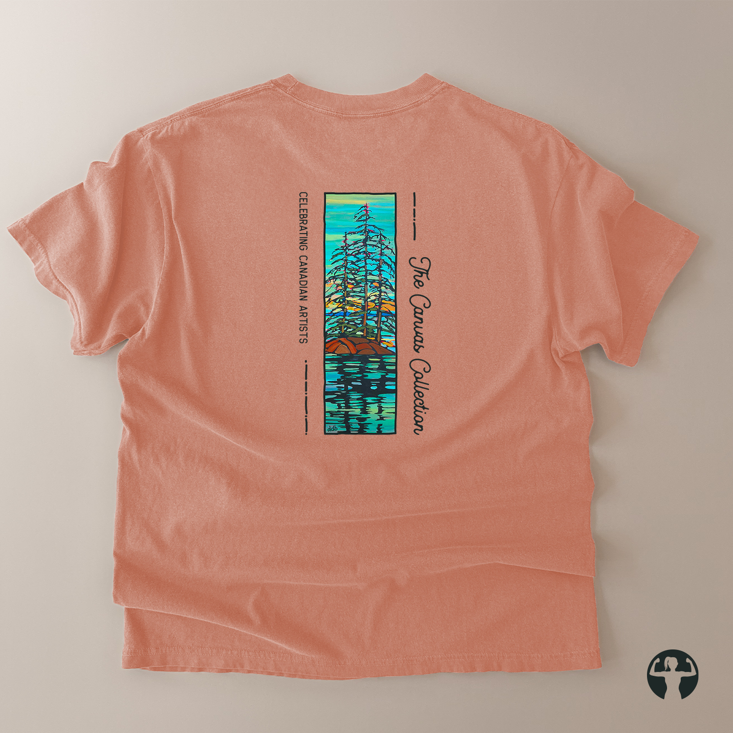 Artist Studio Bundle | Graphic Tee & Canvas Apron Set