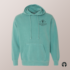 Celebrating Canadian Artists: Garment-Dyed Hooded Sweatshirt — Art by Denice Bustraen