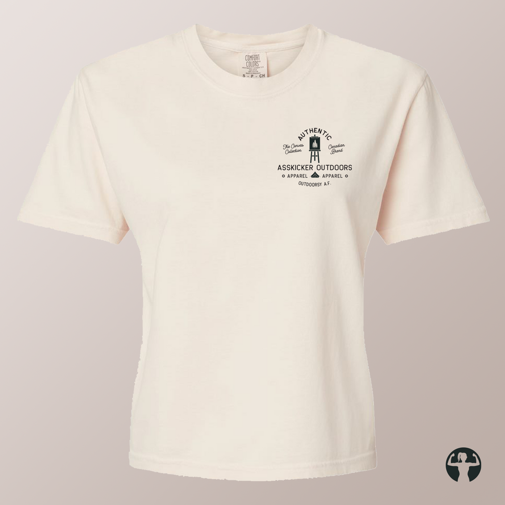 Celebrating Canadian Artists: Garment-Dyed Heavyweight Boxy T-Shirt — Art by Denice Bustraen
