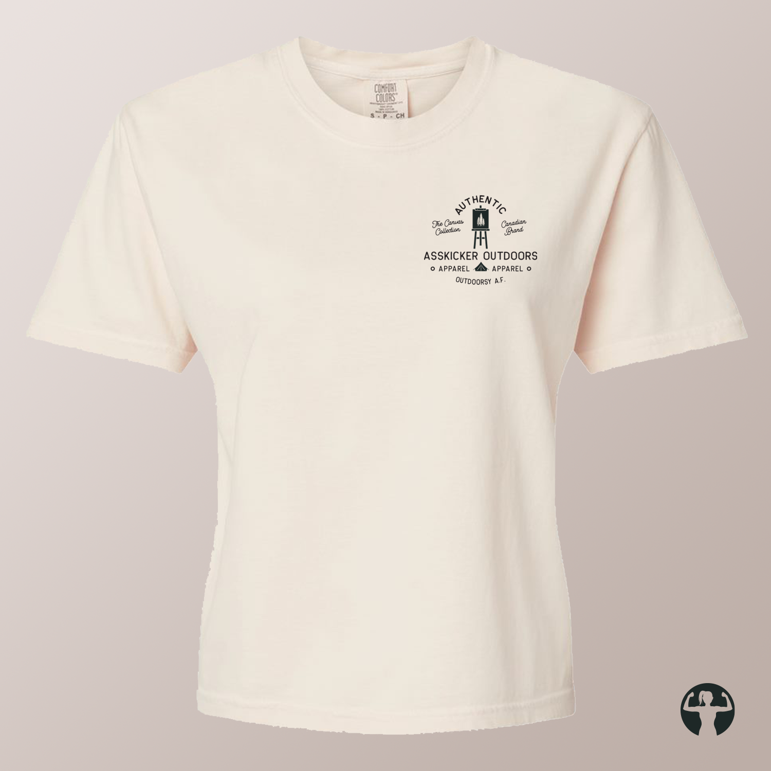 Celebrating Canadian Artists: Garment-Dyed Heavyweight Boxy T-Shirt — Art by Denice Bustraen