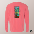 Grounded in the Wild: Garment-Dyed Heavyweight Long Sleeve Tee — Art by Denice Bustraen