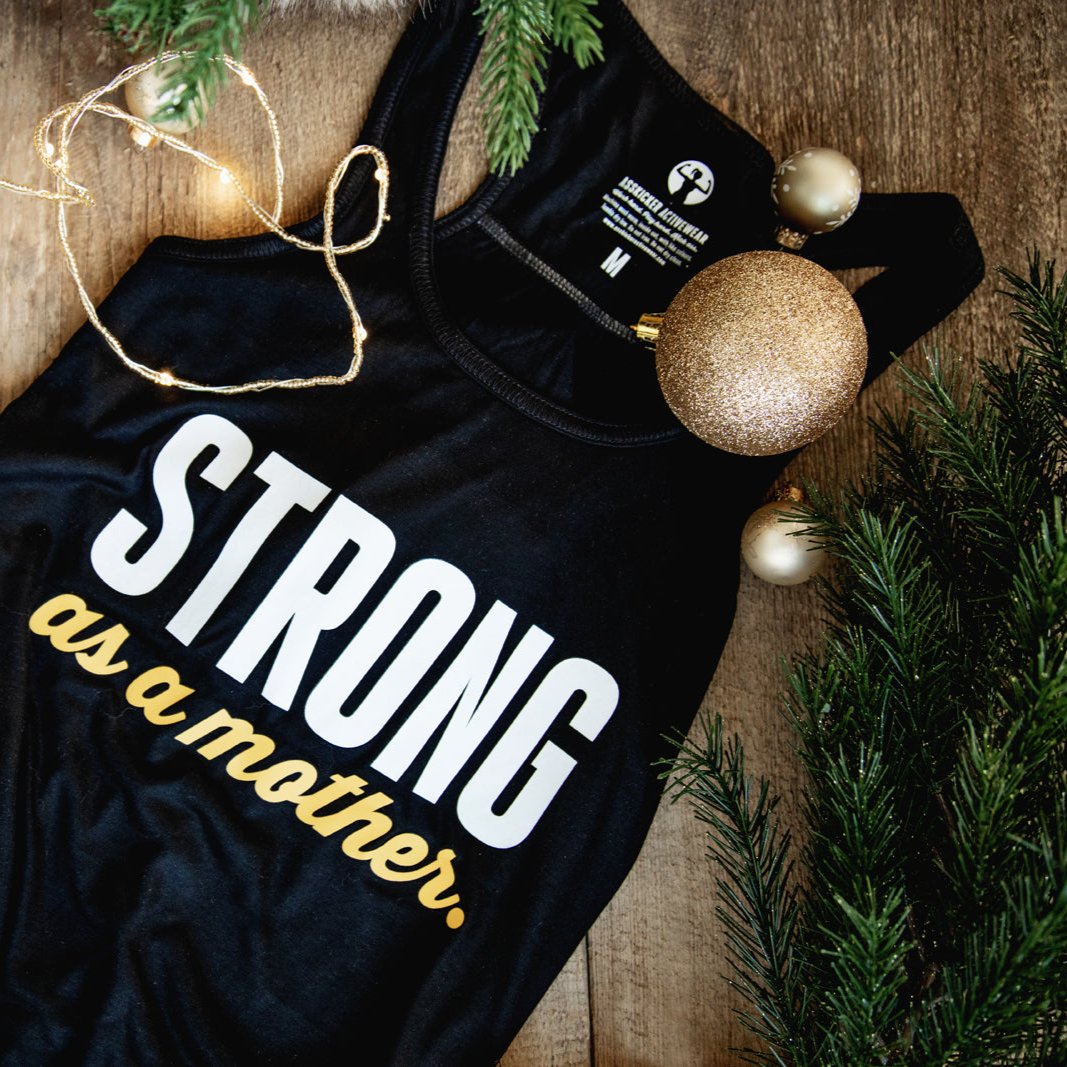 Strong as a Mother - Ultra Soft, Flowy Racerback Tank