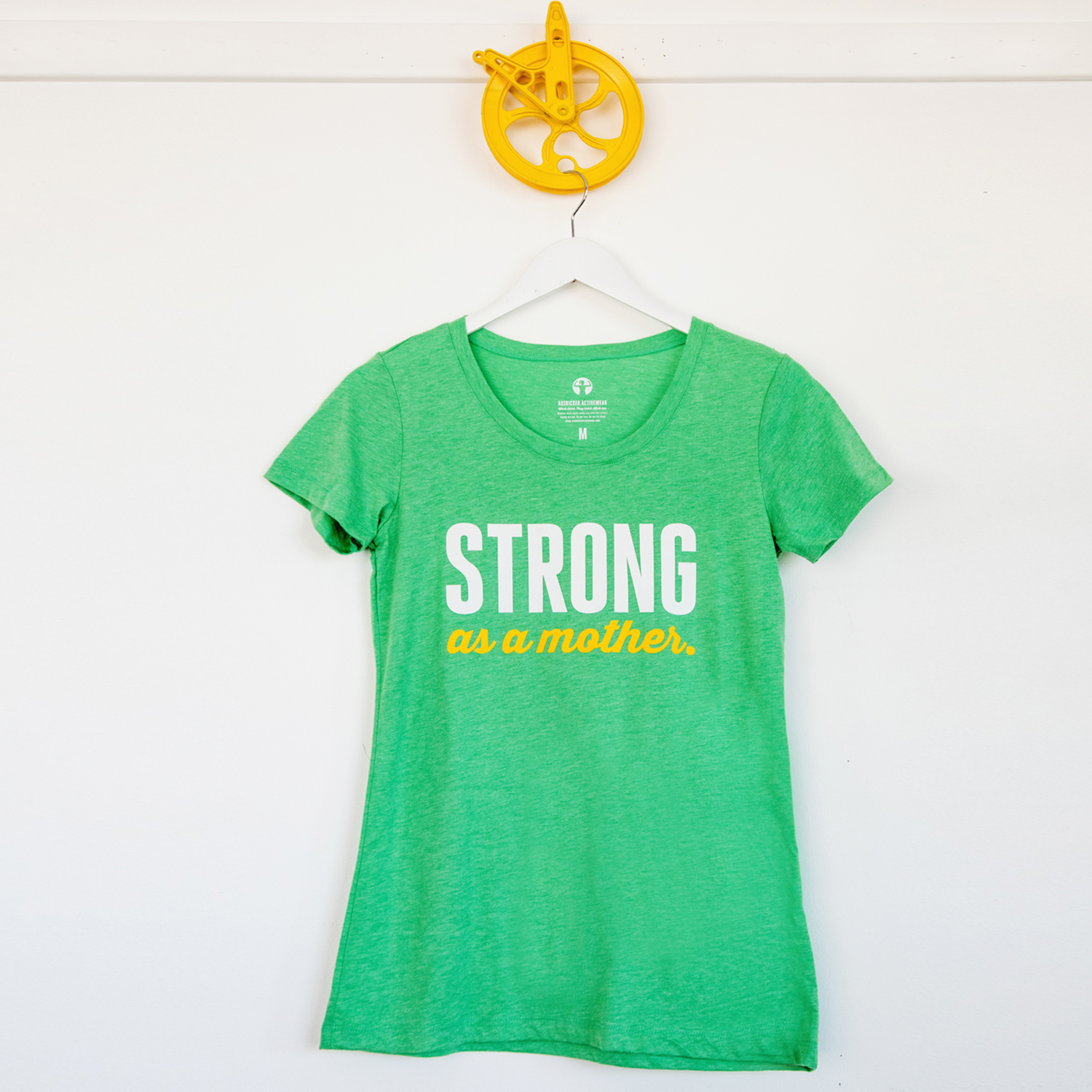 Strong as a mother triblend t-shirt. This womens triblend t shirt features a uniquely soft triblend fabrication, modern feminine fit, scoop neck and short sleeves. If you prefer a looser fit, try our relaxed triblend tees.