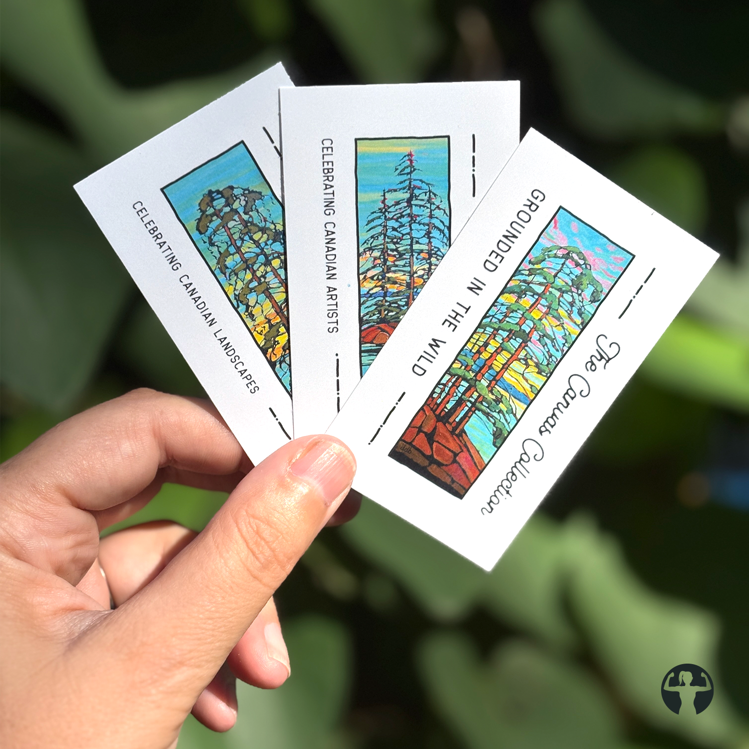 The Canvas Collection Fine Art Stickers – Three Pack