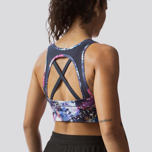 NEW! Pink Palm Trees Vitality Sports Bra from Born Primitive