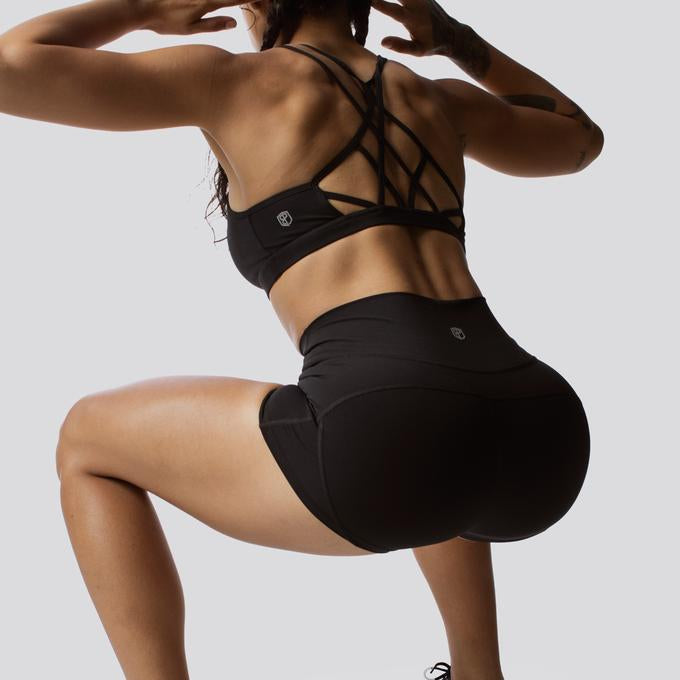 Asskicker Activewear  Your Go To Booty Shorts in Black from Born Primitive