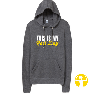 This is my Rest Day Eco-Fleece Hoodie