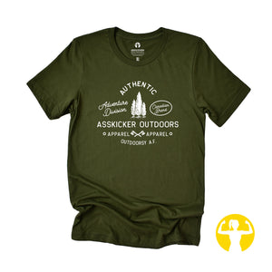 Outdoorsy A.F. Premium Jersey Tee