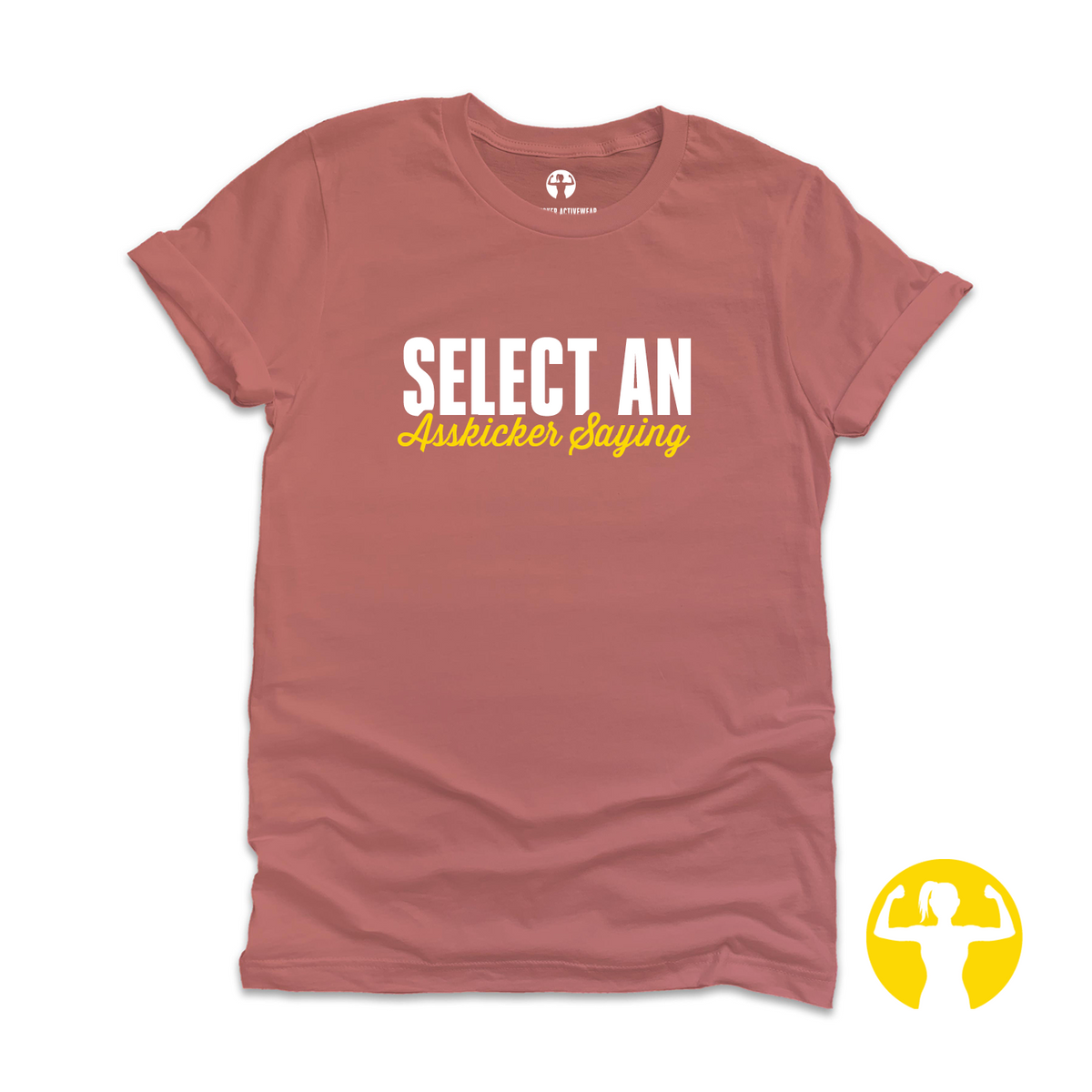 Graphic Tee, Mauve - Premium Unisex Jersey t-shirt