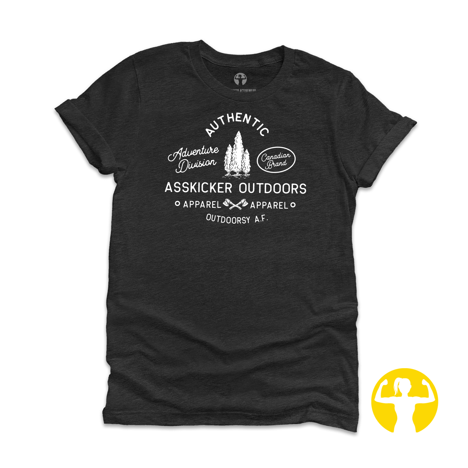 ASSKICKER OUTDOORS (OUTDOORSY A.F.) | Premium Unisex Triblend Tee