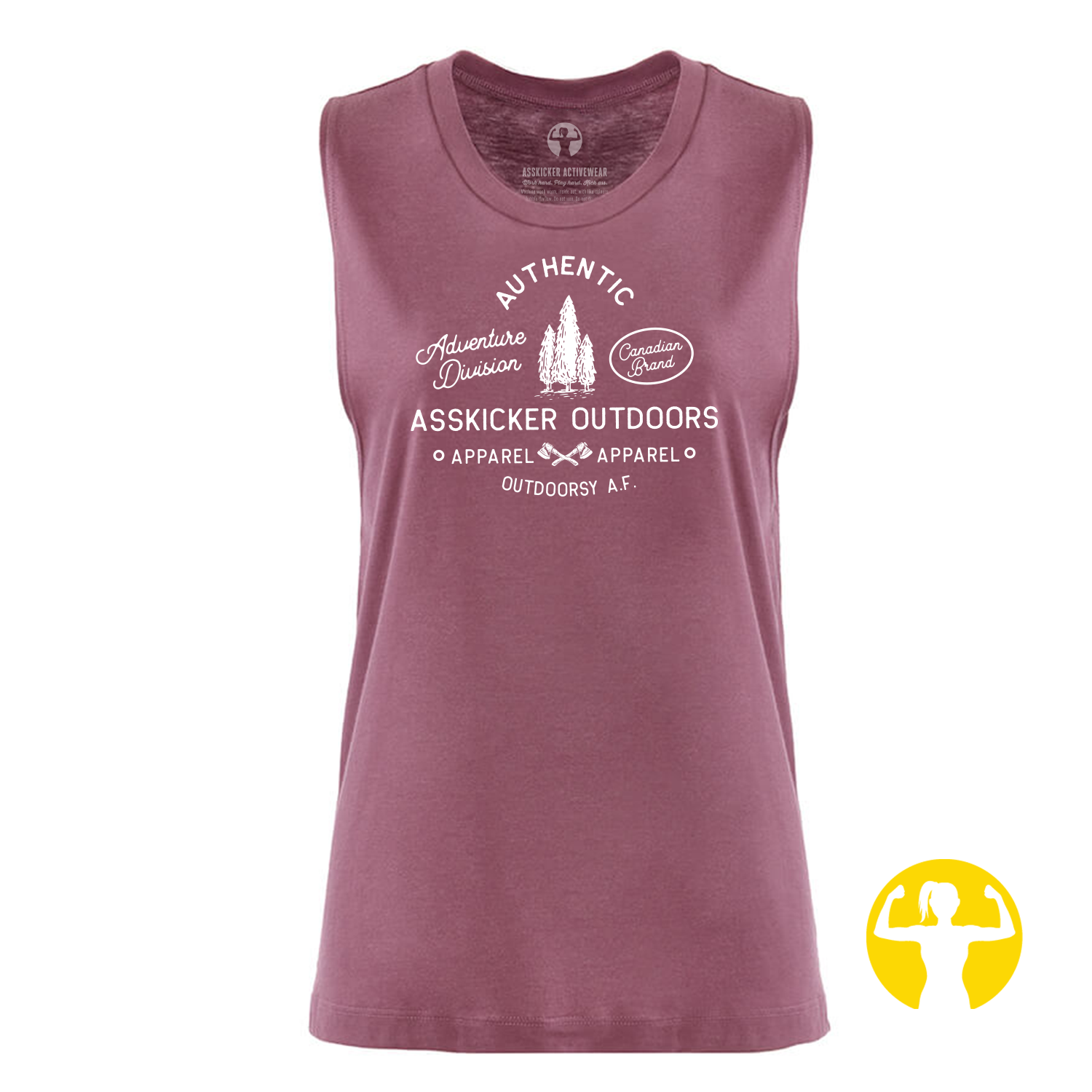 Asskicker Activewear  Women's Tank Tops with Empowering Sayings