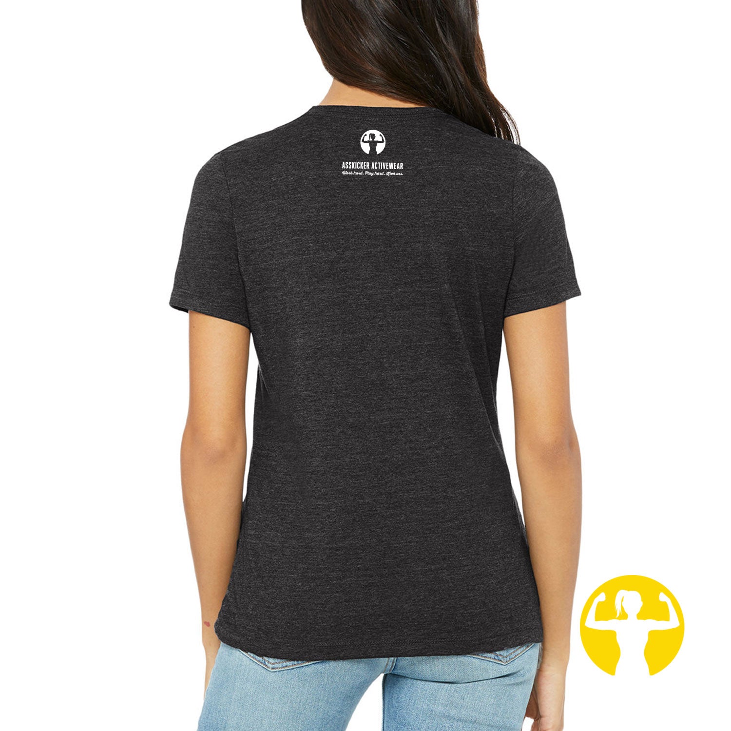 Not Before Coffee Ladies Relaxed Triblend Tee (NEW)