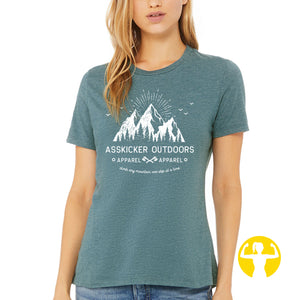 Relaxed Lightweight Heathered Tee  - Choose from + 30 Sayings