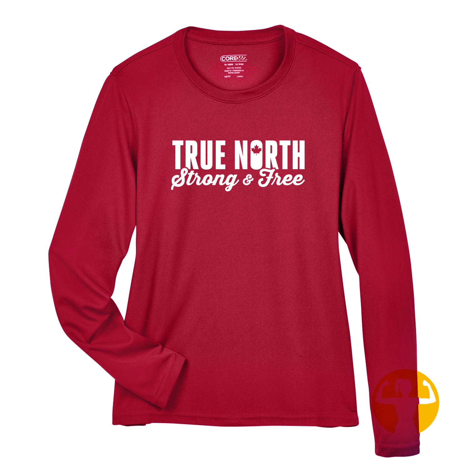 True North Strong & Free Performance Dryfit  Long-Sleeve Shirt