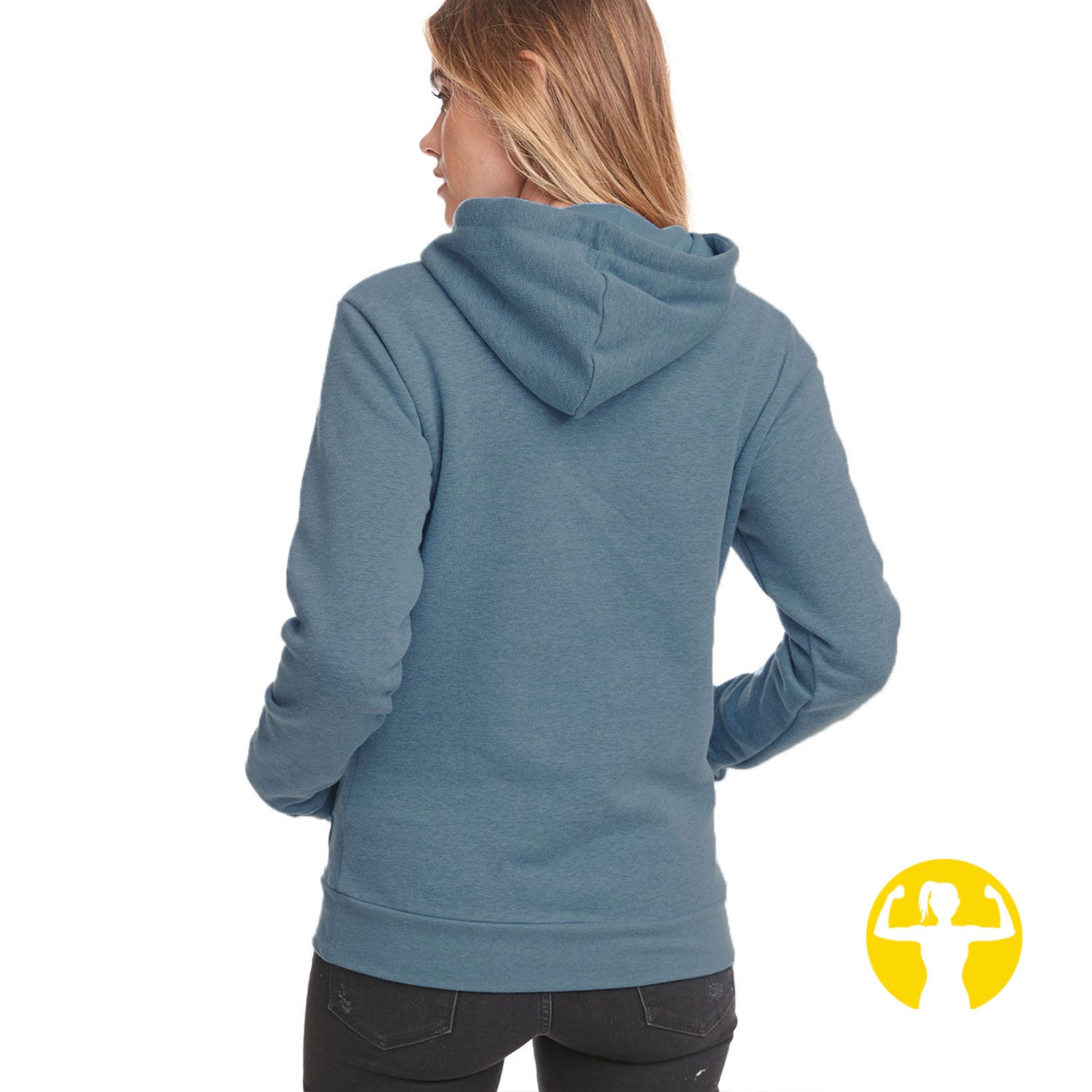 Namaste All Damn Day - Premium Mid-Weight Hoodie