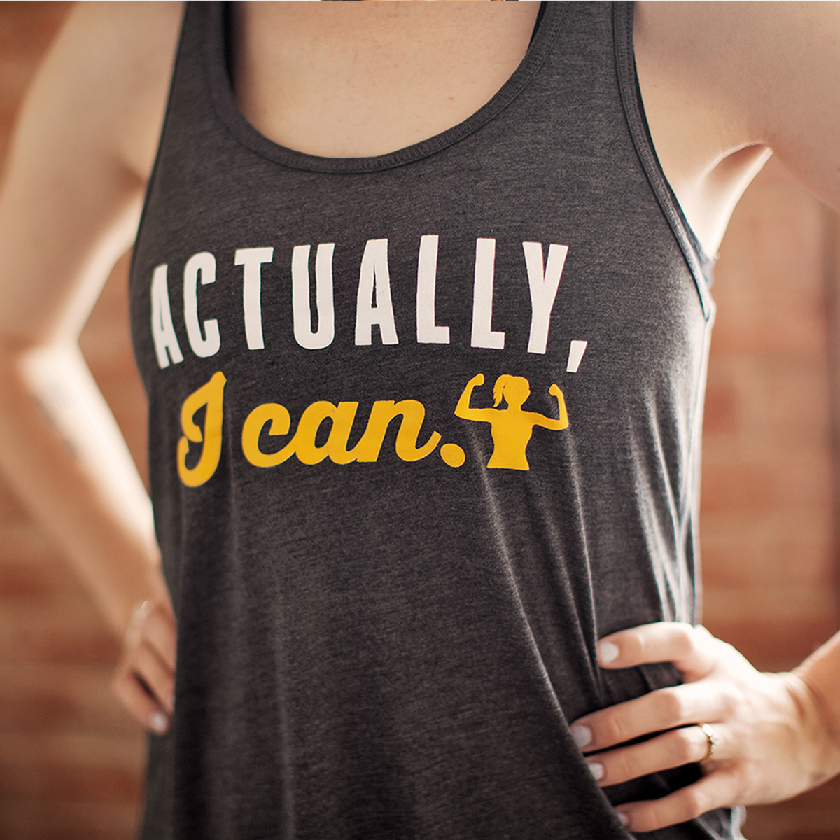 Actually, I Can 💪 Ultra Soft & Flowy Tank Tops