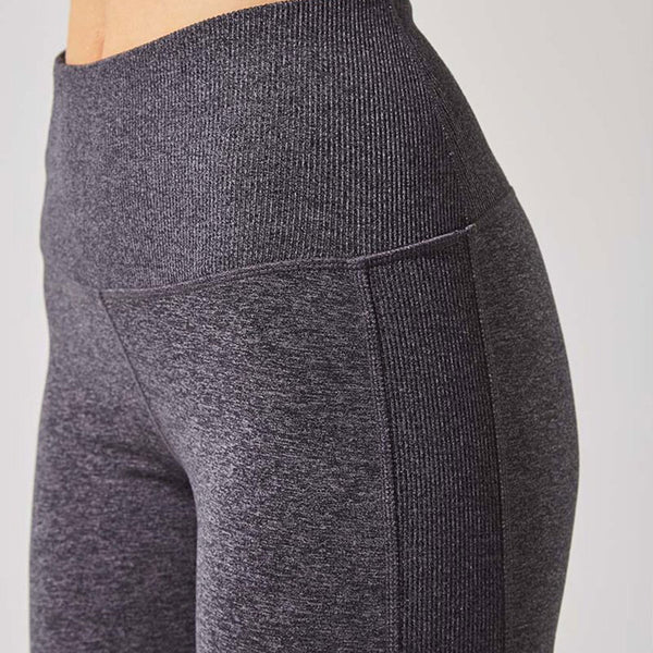 Barre Bombshell High Waist Active Pocket Leggings in Grey • Impressions  Online Boutique