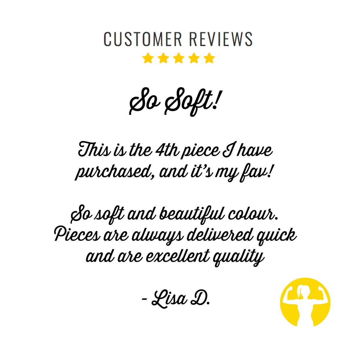 5 Star Review: So Soft! This cropped hoodie is the 4th piece I've purchased and it's my fav! So soft and beautiful colour. Pieces are always delivered quick and are excellent quality. From Asskicker Activewear Customer