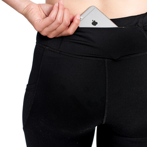 High Waisted Leggings With Inside Back Pocket for Phone Women Yoga