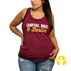 Campfire, Booze & Besties. Shop online for Canadian Apparel Brands with body positive clothing and models. Women owned small business - thanks for supporting local!