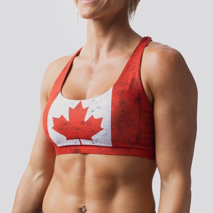 Canada Vitality Sports Bra from Born Primitive