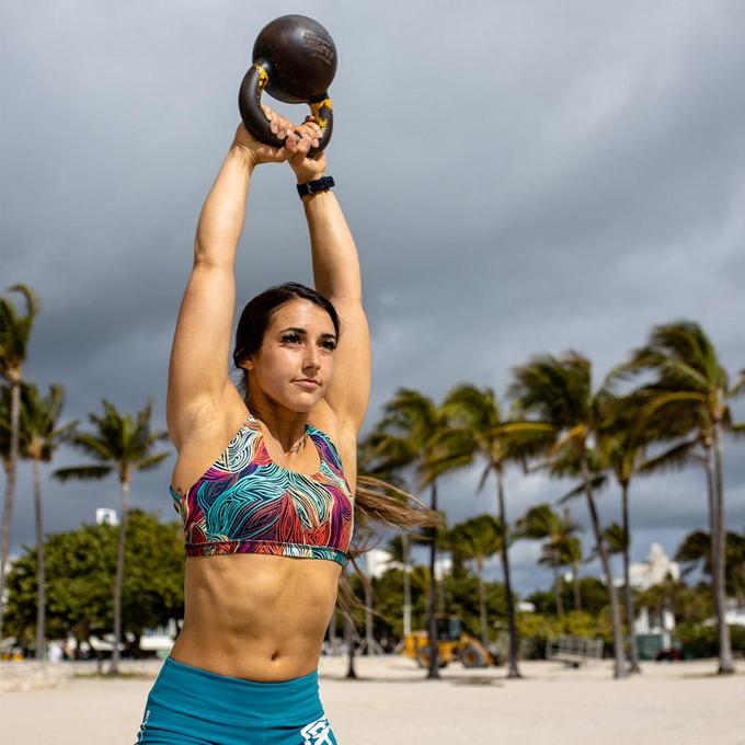 Life's a Swirl Vitality Sports Bra from Born Primitive