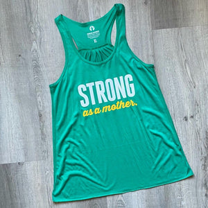 Clearance Flowy Racerback Tank Tops, Various Sayings (Size: XL)